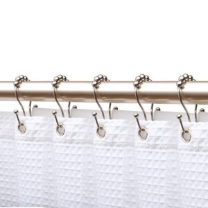 Utopia Alley Double Roller Ball Shower Curtain Rings Rust Resistant SS