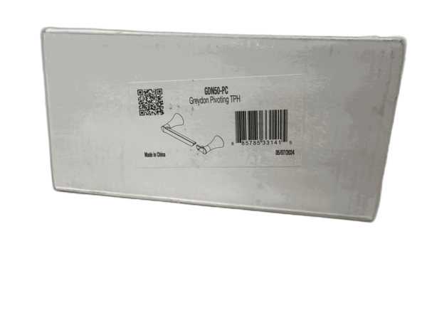 Delta Greydon Wall Mounted Pivot Arm Toilet Paper Holder Bath Hardware Accessory