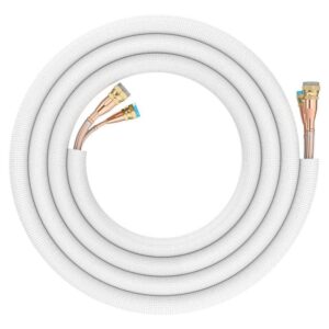 MRCOOL 16 ft. Pre-Charged 1/4 in. x 3/8 in. No-Vac QuickConnect Line Set R454B