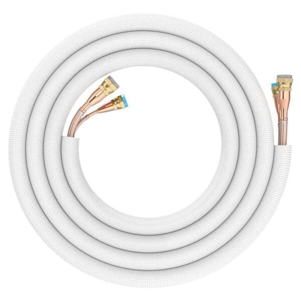 MRCOOL 16 ft. Pre-Charged 1/4 in. x 3/8 in. No-Vac QuickConnect Line Set R454B