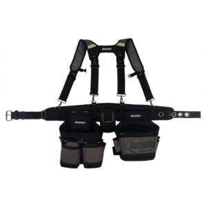 BUCKET BOSS 2 Bag 19-Pocket Professional High Visibility Contractor's Work