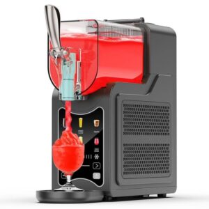 Hooure 88 oz. Black Large Capacity Self-Cleaning Drink Smoothie Snow Cone
