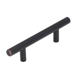 Amerock Bar Pulls 3" (76mm) Modern Oil-Rubbed Bronze Bar Cabinet Pull (10-Pack)