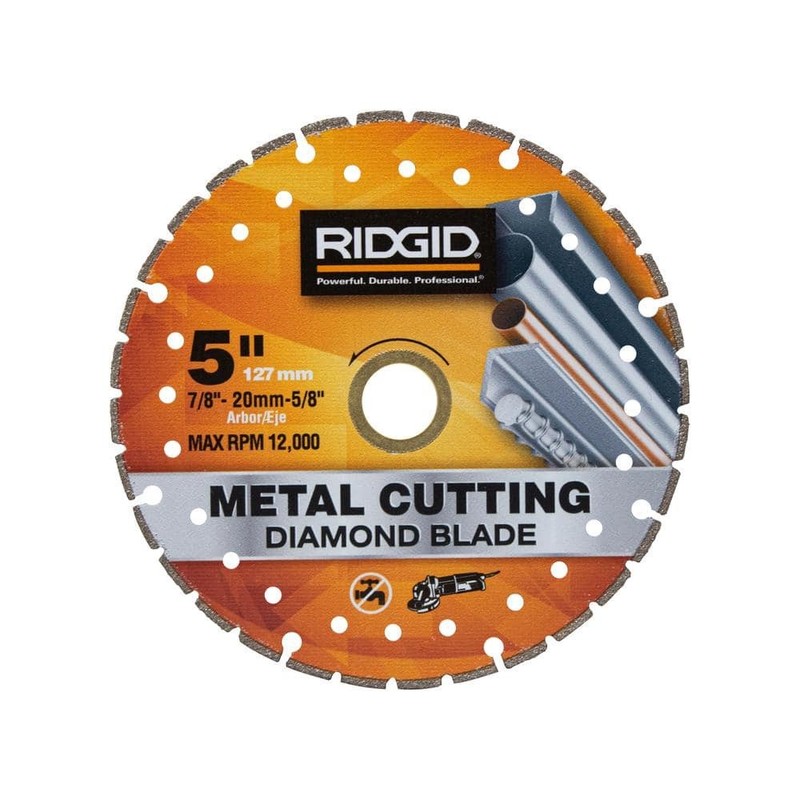 RIDGID 5 in. Metal Cutting Diamond Blade