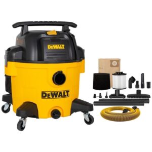 DEWALT 9 Gal. 5.0 HP Portable Wet/Dry Vacuum w/Hose Accessories & Accessory Bag
