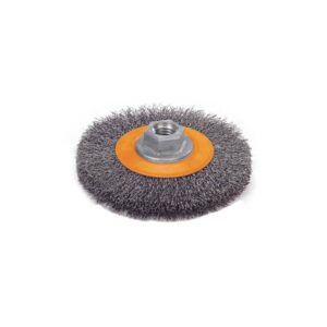 WALTER SURFACE TECHNOLOGIES 6 in. Crimped Wire Wheel Brushes 5/8 in. - 11" Arbor