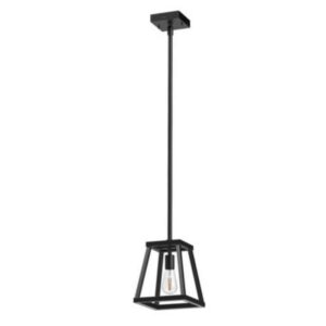 Feit Electric Katalyst 60W 1-Light Matte Black Modern Adjustable CCT LED Pendant