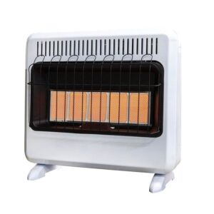 Mr. Heater 30,000 BTU Vent Free Radiant Natural Gas or Propane Dual Fuel Heater