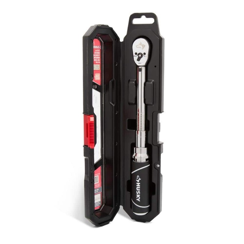Husky 40 in./lbs. to 200 in./lbs. 1/4 in. Drive Torque Wrench - Image 3