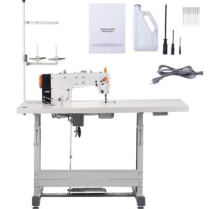 SKYSHALO 5000SPM Industrial Lockstitch Sewing Machine 550W