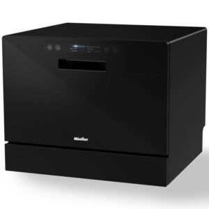 MUELLER 21 in. Professional Digital Portable Countertop Dishwasher