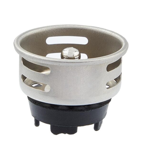 Everbilt Bar Sink Drain Basket in Stainless Steel