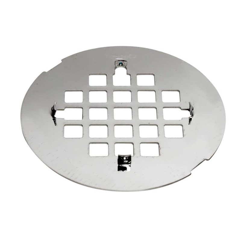 Oatey 4-1/4 in. Round Universal Snap-In Shower Strainer in Stainless Steel - Image 2