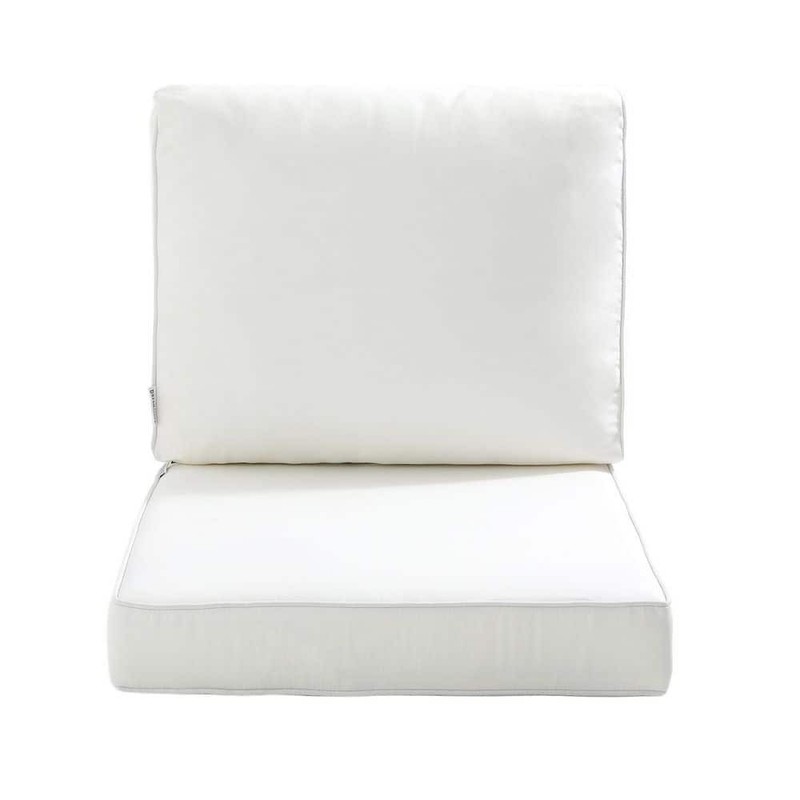 Uixe 23" x 24" 19" x 23". 2-Piece Deep Seat Rectangle Outdoor Lounge Chair - Image 3