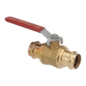 Viega ProPress 1 in. Press Zero-Lead Bronze and Brass Ball Valve