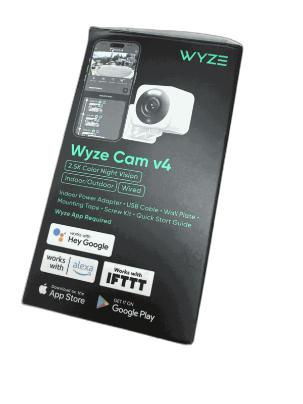 Wyze Cam v4 Wi-Fi 2.5K QHD Indoor/Outdoor Plug-In Smart Home Security Camera - Image 14
