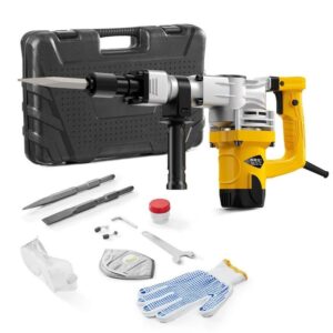 SKYSHALO Demolition Jack Hammer, 18.5" x 3. 97" with 1400W Electric Jackhammer