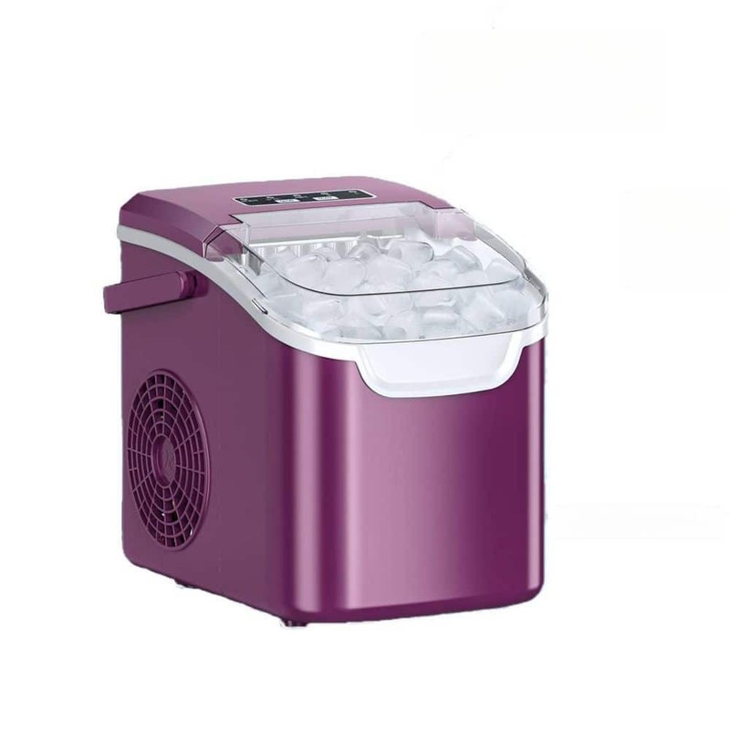 COWSAR 8.66" 26 lb. Portable Ice Maker Bullet Ice Machine w/Selectable Ice Size