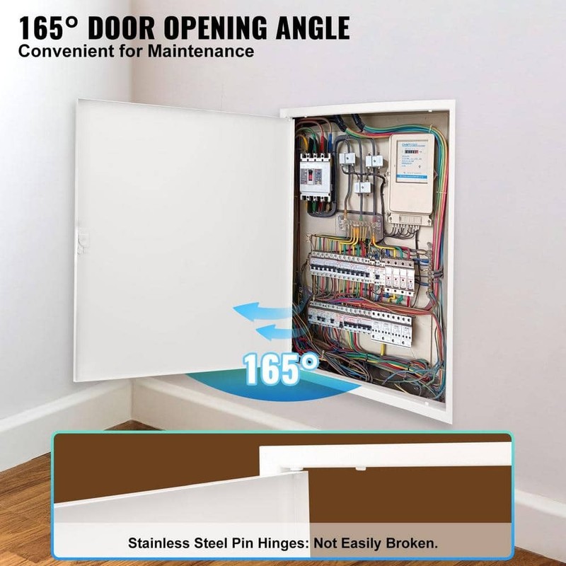 VEVOR Metal Access Panel 16" W x 16" H Plumbing Access Doors with Cam Latch - Image 4