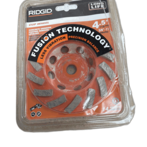 RIDGID 4.5 in. Turbo Cup Wheel