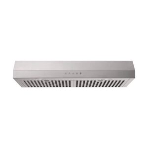 Vissani 30 in. 340CFM Convertible Under Cabinet Range Hood in Stainless Steel