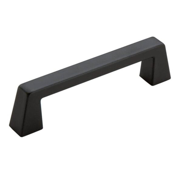 LOT OF 25 Amerock Blackrock 3-3/4"(96mm) Modern Black Bronze Arch Cabinet Pull
