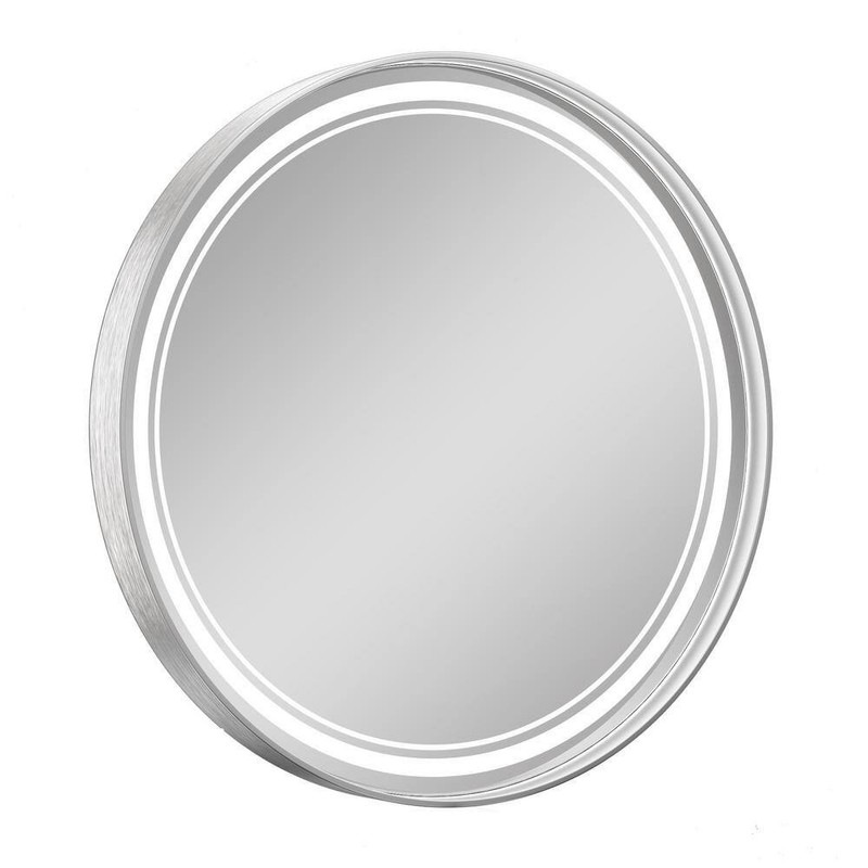 KeonJinn 30 in. W x 30 in. H Round Framed 3-Colors Dimmable LED Wall Mount - Image 3