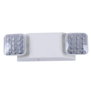 Commercial Electric 1-Pack Rectangle 11-Watt Equivalent LED White Emergency