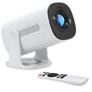 GPX Beam+ 1280 x 720 LED Projector with 110 ANSI Lumens, Bluetooth, White