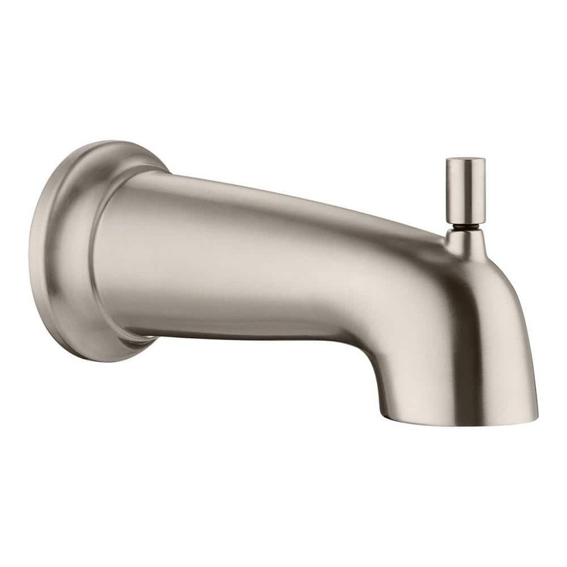 Glacier Bay Dorind Single-Handle Tub Shower Faucet 1.8GPM Brushed Nickel w/Valve - Image 7