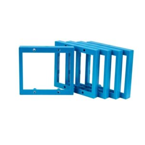 ReceptXtenders 2-Gang 1/2 in. Electrical Receptacle Box Extension Ring (5-Pack)