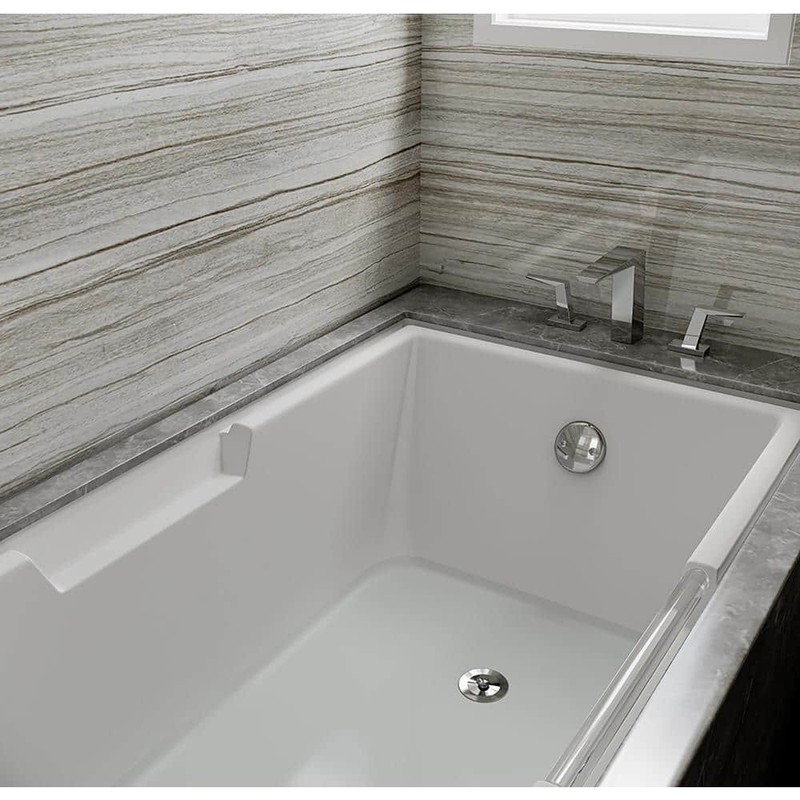 Everbilt Twist & Close Bath Drain 1-1/2" White Poly Pipe Waste Overflow Chrome - Image 3