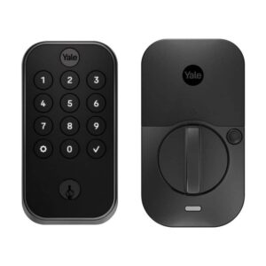 Yale Assure Lock 2; Smart Door Lock w/Bluetooth & Pushbutton Keypad; Black Suede