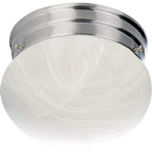 Minster 2-Light Brushed Nickel Flush Mount