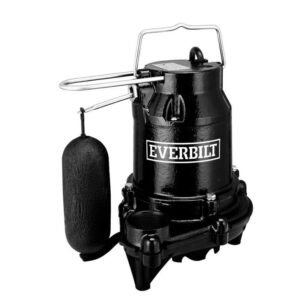 Everbilt 1/3 HP Cast Iron Submersible Sump Pump