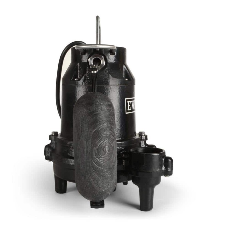 Everbilt 1/3 HP Cast Iron Submersible Sump Pump - Image 2