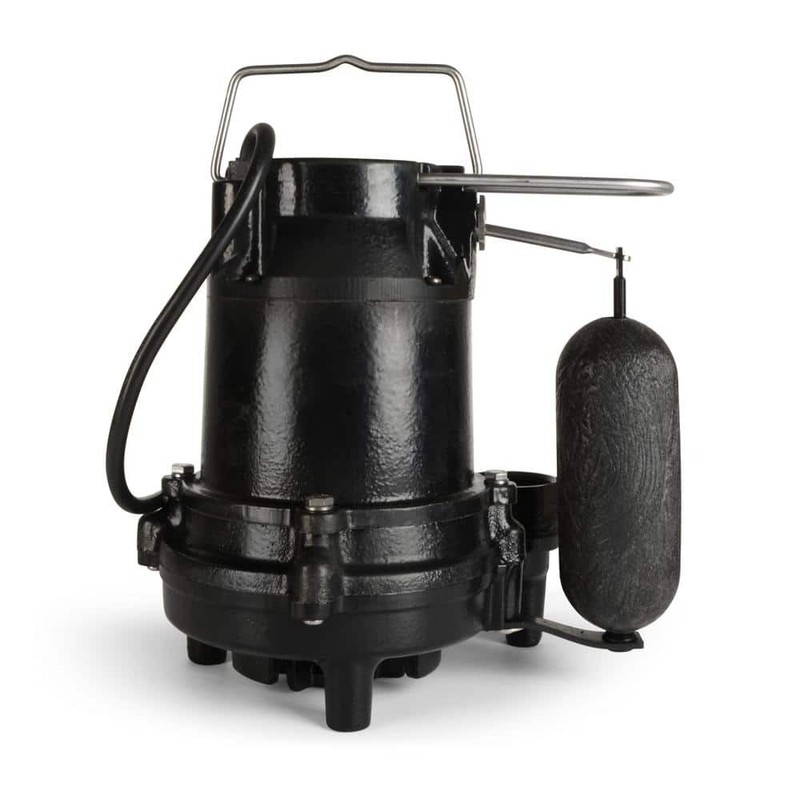 Everbilt 1/3 HP Cast Iron Submersible Sump Pump - Image 6