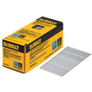 DEWALT 2 in. x 15-Gauge Angled Glue Collated Finish Nails (1,000 per Box)