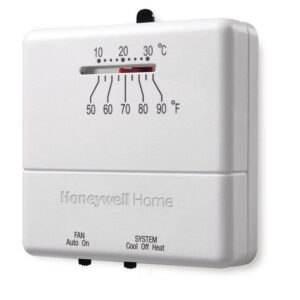 Honeywell Home Economy Non-Programmable Thermostat with 1H/1C Single Stage