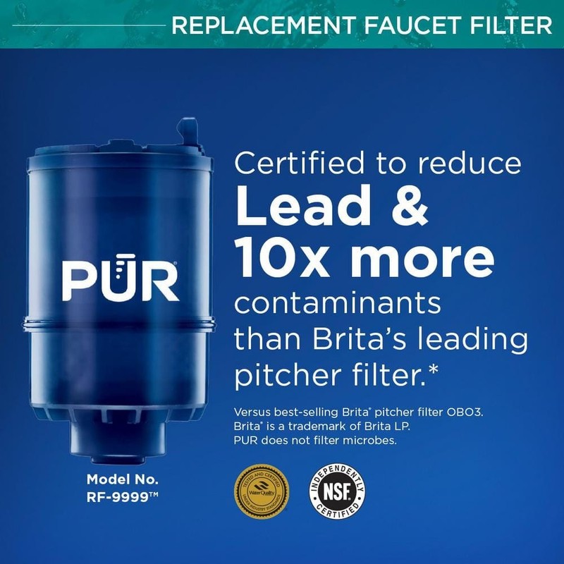 PUR PLUS Mineral Core Faucet Mounted Filters "Water Filter Cartridge" (1-Pack) - Image 4