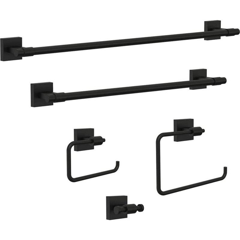Franklin Brass Maxted Wall Mount Single Post Toilet Paper Holder Bath Hardware - Image 4