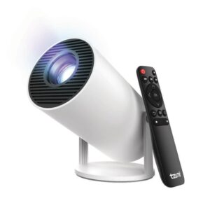 1280 x 720 HD Movie Projector with Stand 360 Lumens