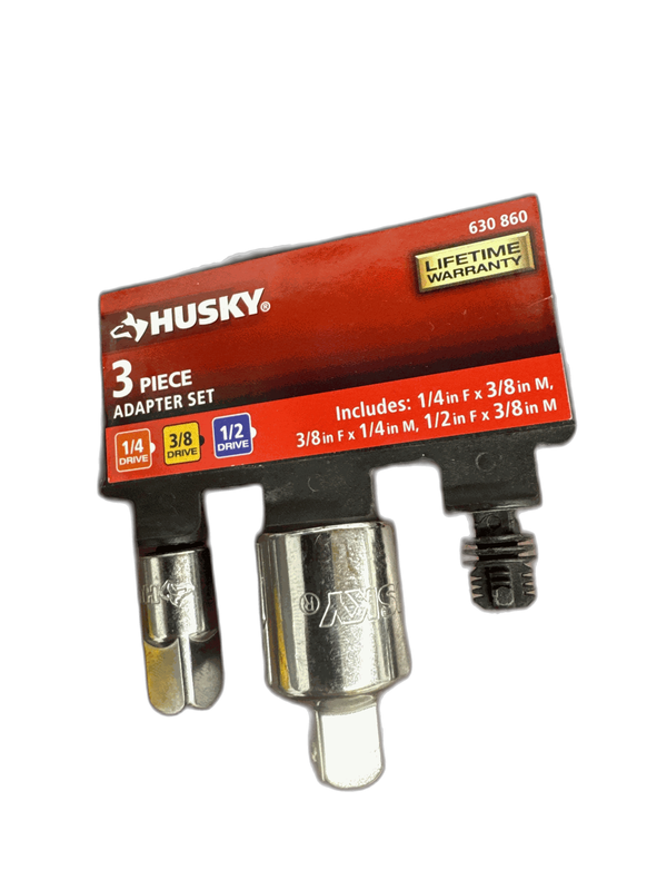 Husky 1/4 and 3/8 in. Drive Adapter Set (2-Piece) MISSING