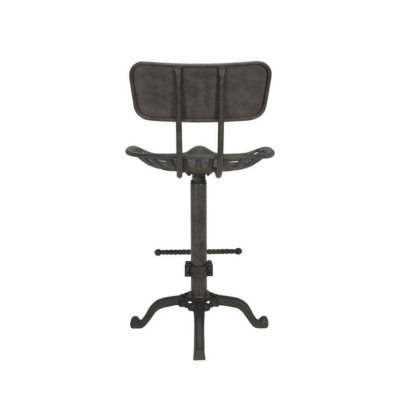 August 24 in. to 30 in. High Industrial Adjustable Tractor Seat Stool - Image 8