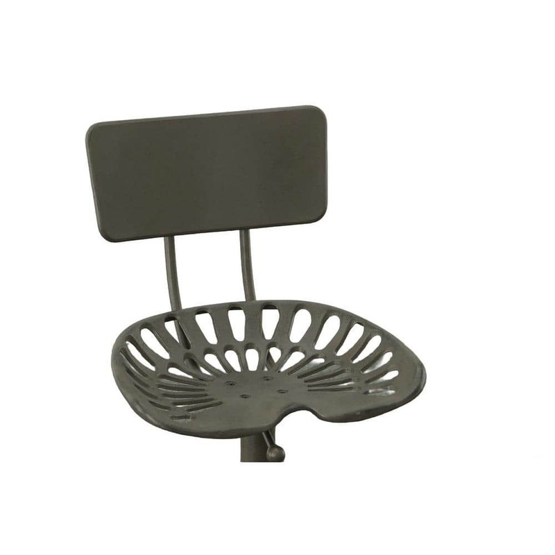 August 24 in. to 30 in. High Industrial Adjustable Tractor Seat Stool - Image 9