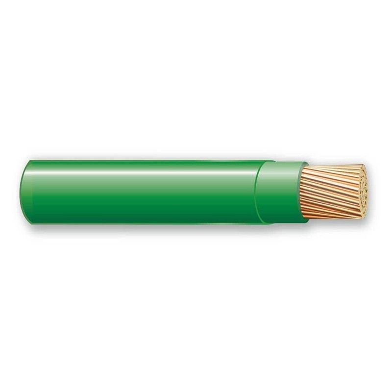 500 ft. 10 Gauge Green Stranded Copper THHN Wire - Image 2