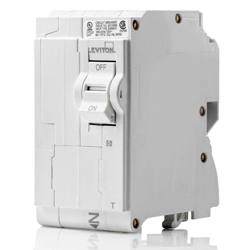 Branch Circuit Breaker 2-Pole 50 Amp 120/240V Thermal Magnetic LB250-TR
