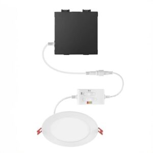 Elite Series 6 in. LED DuoBright 3-Level Lumen Select Ultraslim Recessed Light