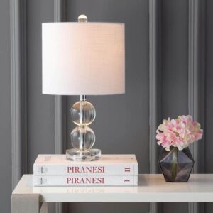 Brooklyn 17.5 in. Clear Crystal Table Lamp