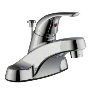Glacier Bay Aragon 4 in. Centerset Single-Handle Low-Arc Bathroom Faucet